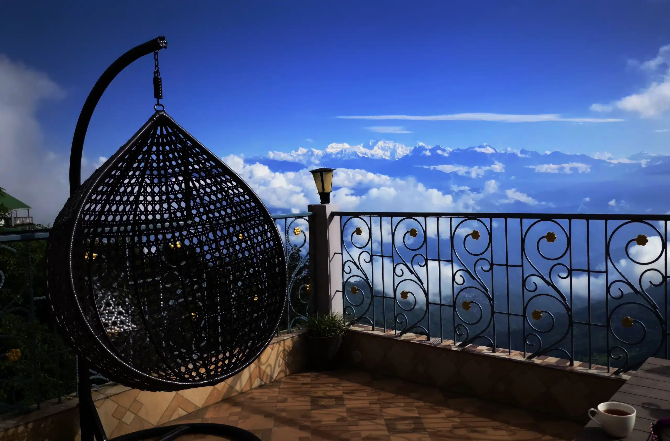 Darjeeling mountain landscape