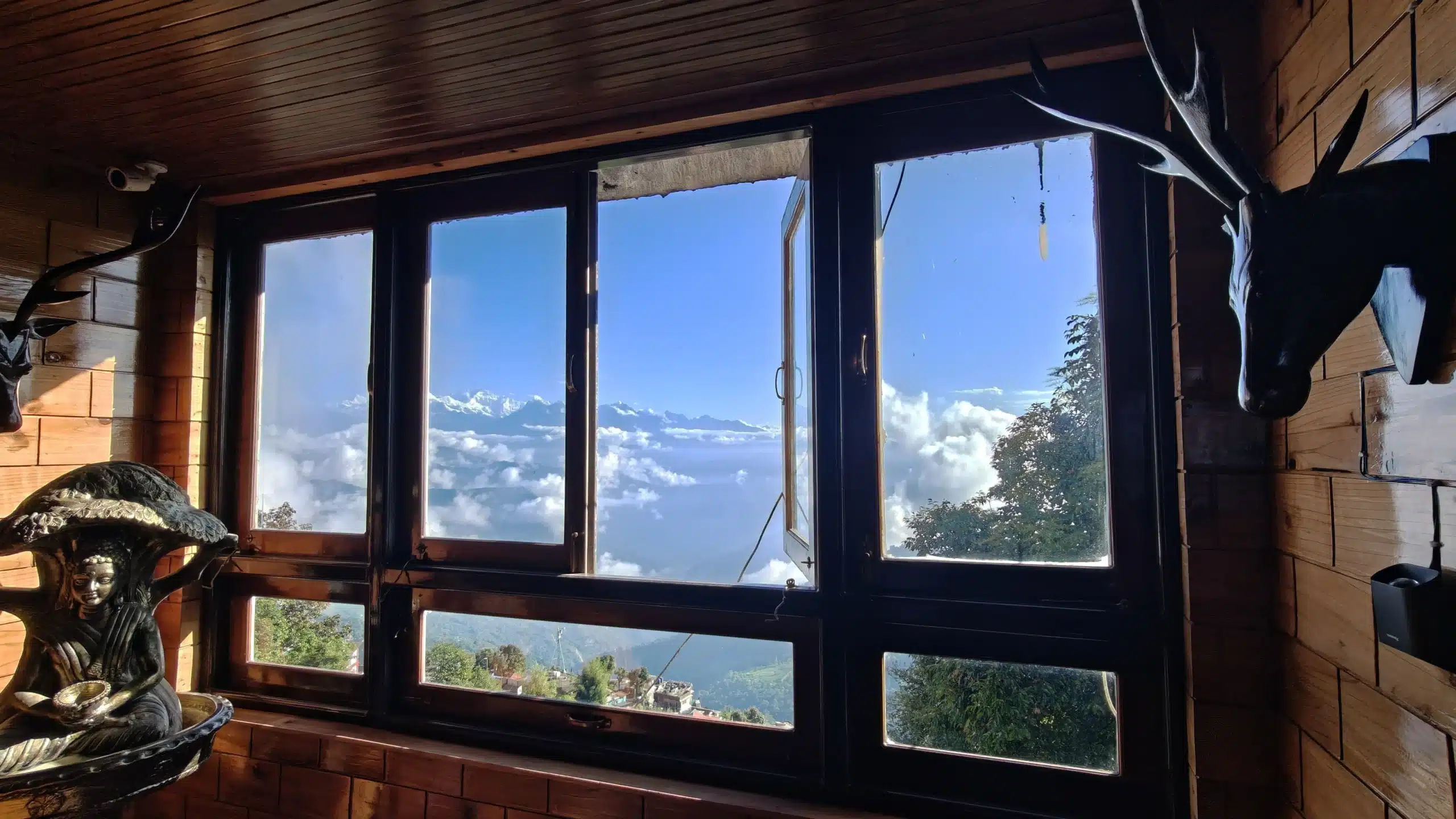 Boutique hotel interior in Darjeeling