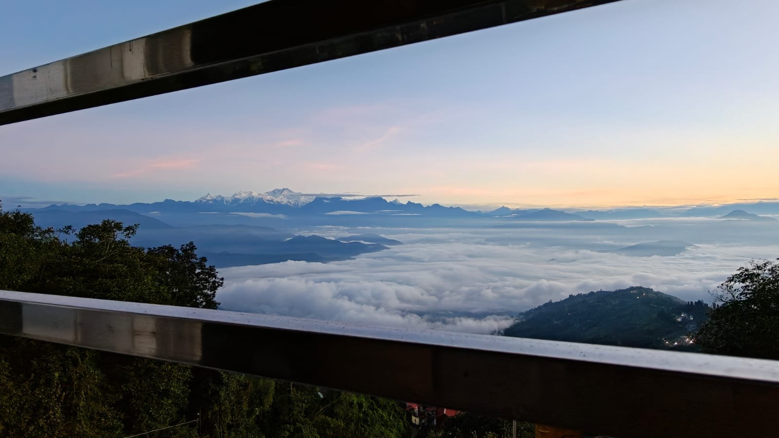 View Point Residency Darjeeling hotel with Kanchenjunga mountain view